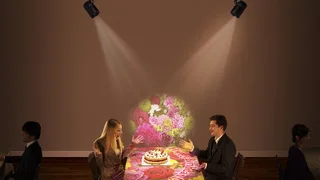 Panasonic will durch einen Laser-Beamer neue Raumakzente und Funktionalitäten bieten.