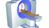 Bild 1: Linienlaser helfen bei der exakten Positionierung des Patienten in einem Computer- oder Kernspintomografen 