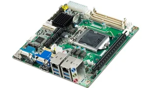 Mit 17 x 17 cm sind die Abmessungen der Mini-ITX-Boards für viele Embedded-Anwendungen geeignet. 