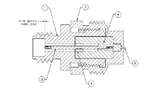 Innerer Aufbau des in Abb. 3 dargestellten Verbinders