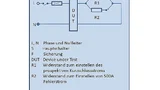 Schaltplan für den Kurzschlussstromtest