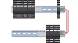Ein Controller überwacht bis zu 28 Überspannungsschutzgeräte – so kann das System optimal an die Installationsumgebung angepasst und erweitert werden.