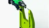 Bild 2: »Tox«-Roboterzange in anschlussfertiger Komplettausrüstung während der Konzeptphase