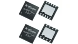 Bild 1. Die Treiber-Bausteine PX3517 im TDSON_10-Gehäuse (oben) und PX3519 im VDSON_8-Gehäuse von Infineon.