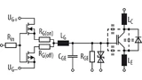 Bild 2. Induktivität von Gate-Leitung und Gate/Emitter beeinflusst die Gate-Spannung.