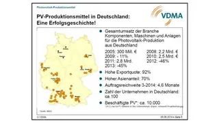 Photovoltaik-Maschinenbau: Marktausblick des VDMA