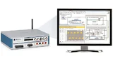 Auch mit der Programmierumgebung LabVIEW (rechts) auf einem PC arbeitet VirtualBench natürlich zusammen