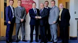 (v.l.n.r.) Hagen Goetze, Stefano Ravera, Graham McBeth, Richard Jacobs, Rick Smit, Tim Griffin, Alan Jermyn
