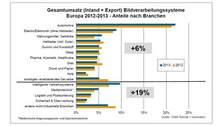 1 Gesamtumsatz der Bildverarbeitungssysteme in Europa