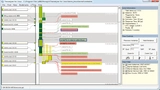 Bild 2: Die Hauptansicht von »Tracealyzer« zeigt die Verarbeitung von Threads und Systemaufrufen
