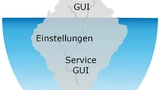 Bild 2: Auch in der GUI-Entwicklung gibt es meist den »Eisberg-Effekt« 