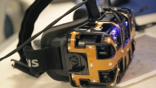 Die Infrarotleuchten an der Oculus Rift, DK 2