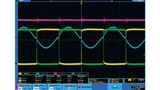 DC-Spannung, Gate-Signale und Strom im Transformator