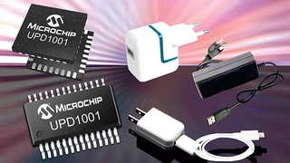 Dank »USB Power Delivery« können auch stärkere Verbraucher wie Notebooks, Batterieladegeräte oder Tablets über USB versorgt und ¬geladen werden. Microchip bringt einen passenden Ladecontroller auf den Markt.