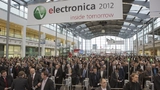 Der Besucherandrang auf der electronica 2012