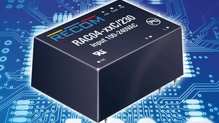 Mini-Netzteil für –40 bis +80°C Zur Versorgung von Steuerungen und Sensoren im Außenbereich eignen sich die 4-W-Netzteile der RAC04-C/230-Serie von Recom Electronic