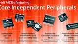 Microchip stattet seine 8-Bit-MCUs mit Peripheriefunktionen aus, mit denen vielfältige Funktionen intelligent und energiesparend realisiert werden können.