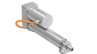 Edelstahl-Servomotor AKMH von Kollmorgen  mit Edelstahl-Aktoren