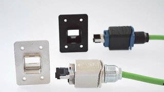 Widerstandsfähige Industrial RJ45-Steckverbinder vpm TE Connectivity