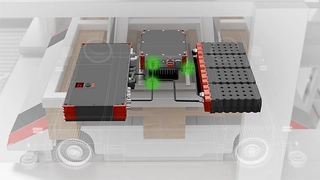 Stationär und mobil einsetzbare Energiespeichersystem Drive Power Solution von SEW Eurodrive