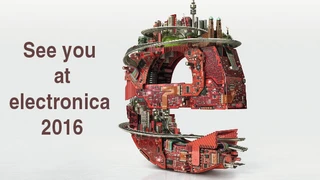 See you at electronica 2016