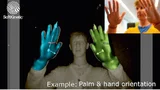 Echtzeit-ToF-Bilddaten, überlagert mit dem Ergebnis einer 3D-Bildverarbeitungs-Software
