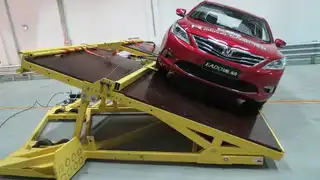 Die von Messring geplante Anlage umfasst auch eine Vorrichtung für den dynamischen Rollover-Test für Kraftfahrzeuge