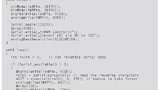 Listing 2. Im Quelltext pwm_ctrl.ino wird das Programm so erweitert, dass es auch einen String vom Linux-Device empfangen kann