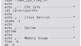Listing 3. Das Shell Script boardinfo.sh zeigt umfangreiche Systeminformationen an
