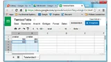 Die Tabelle „TembooTable“ nach dem Library-Test mit der zusätzlichen Zeile