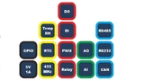 Die Hardware-Aussattung von PiXtend umfasst u.a. die seriellen Schnittstellen RS232, RS485 und CAN 2.0B.