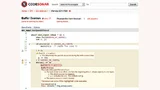 Beispiel einer Buffer-Overrun-Warnung eines modernen statischen Analyse-Tool