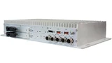  Digitale Videorecorder (DVR) im 3-HE-CompactPCI-CCA-Rack, montiert an der Unterseite einer U-Bahn