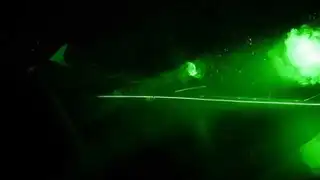 Strömungswirbel im Flug. Bisher war es nicht möglich, an einem Passagierjet die Umströmung einer Tragfläche dreidimensional unter realen Flugbedingungen flächig zu vermessen
