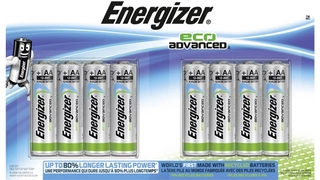 80 Prozent mehr Leistung trotz recycelten Batteriematerialien: Die EcoAdvanced-Batterie von Energizer.
