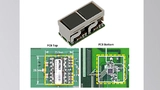 Bild 1: Ein zweiphasiger PWM-Controller mit einem 45-A-Power-Block nimmt nur knapp 6,7 cm² Leiterplattenfläche ein 
