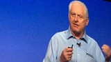NIs Firmengründer "Dr.T" James Truchard eröffnete die NIWeek 2015.