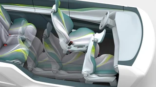. Unter dem Motto »Thinking ahead« präsentiert Johnson Controls den Seating Demonstrator SD15, der Trens wie autonomes Fahren, Leichtbau und steigende Kundenanforderungen in Bezug auf Individualisierung und Design aufzeigen soll.