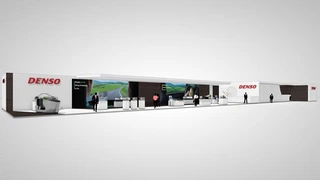 Im Mittelpunkt des Messeauftritts von Denso steht die Vision einer sicheren und zukunftsfähigen automobilen Gesellschaft, in der Mensch, Auto und Umwelt miteinander im Einklang sind.