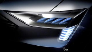 Einsatz der Matrix-Laser-OLED-Technologie im Audi e-tron quattro concept