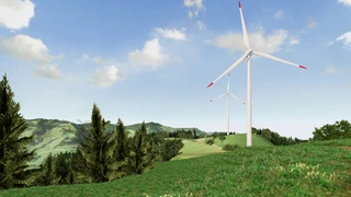 Simulierter Windpark, ETH Zürich