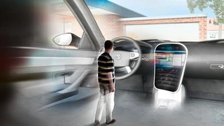 Das Cockpit der Zukunft will der Zulieferer in einem fotorealistischen 3D-Kino zeigen.