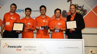 Das chinesische Team gewinnt mit weitem Vorsprung.