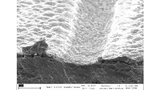 Die Lasermikrobearbeitungsanlage der GFH GmbH arbeitet mit einer Pulsfrequenz von 400 kHz. Weil jeder Puls weniger als 10 ps dauert, kann die ins Material eingebrachte Energie sehr gut kontrolliert werden.