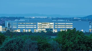 Die Technologiefabrik Scharnhausen – Fertigungsstandort von Festo für Ventile, Ventilinseln und Elektronik.