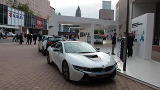or der Halle 11 zeigte BMW das Laden seiner i-Modelle. 
