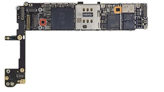 Logikboard von oben Teil 2
