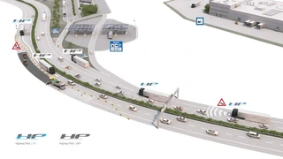 Übersicht Autobahnszenario