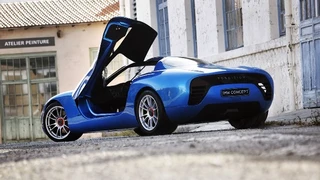 Mit mehr als 1 MW an elektrischer Energie kommt das Concept Car auf rund 1341 PS