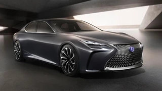 Lexus präsentiert auf der Tokio Motor Show die Studie LF-FC. Der Name verrät es schon; das Fahrzeug hat einen Brennstoffzellenantrieb.